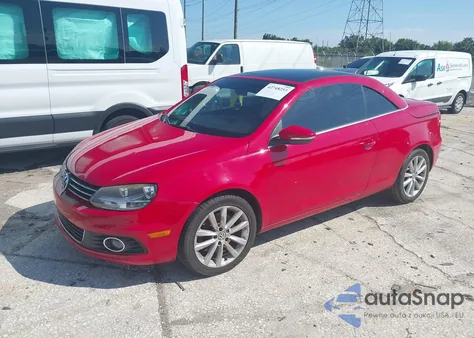 2013 Volkswagen Eos Komfort from USA, damaged, VIN WVWBW8AH5DV008680